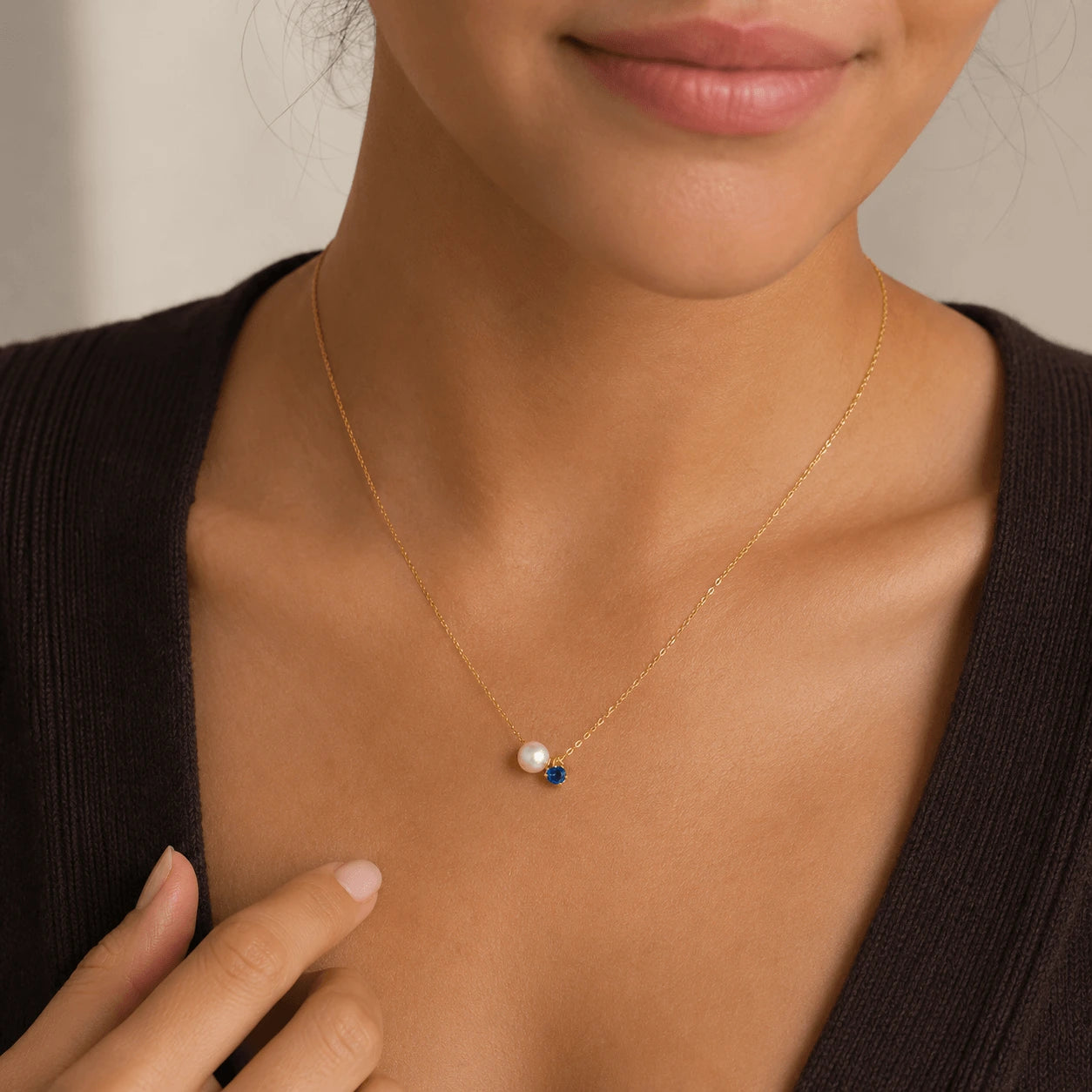 Valoreya Celestia Birthstone Necklace