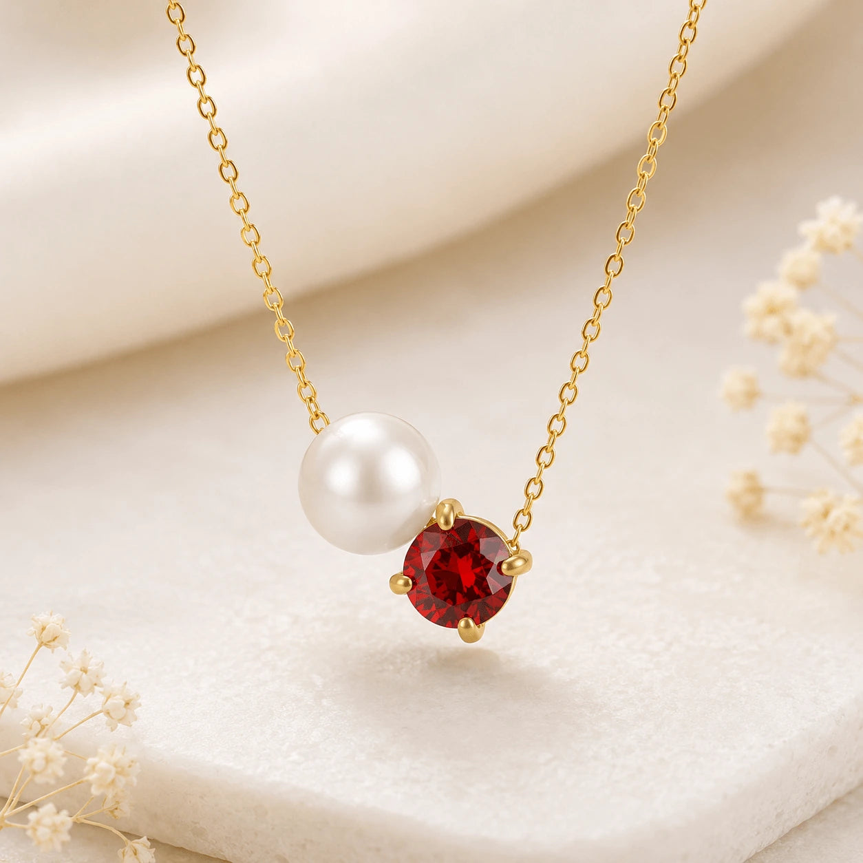 Valoreya Celestia Birthstone Necklace