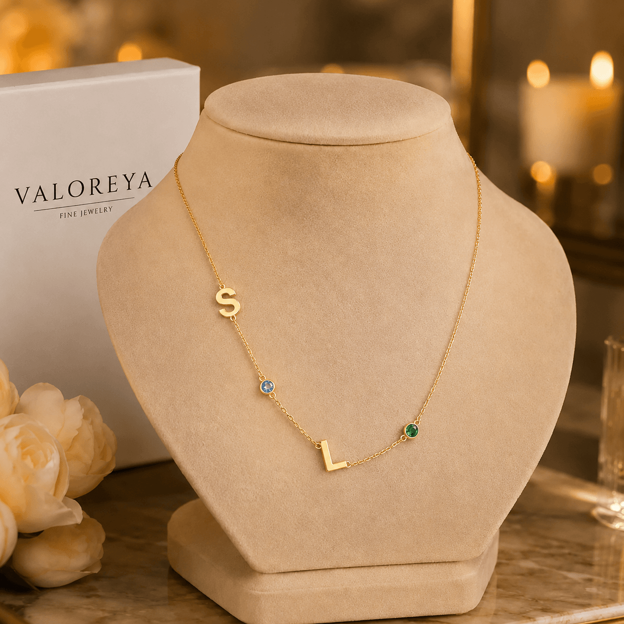 Valoreya Initiale Necklace