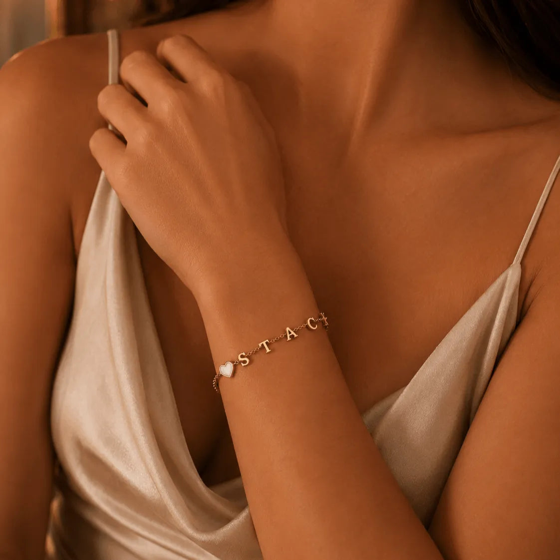 Valoreya Signature Name Bracelet